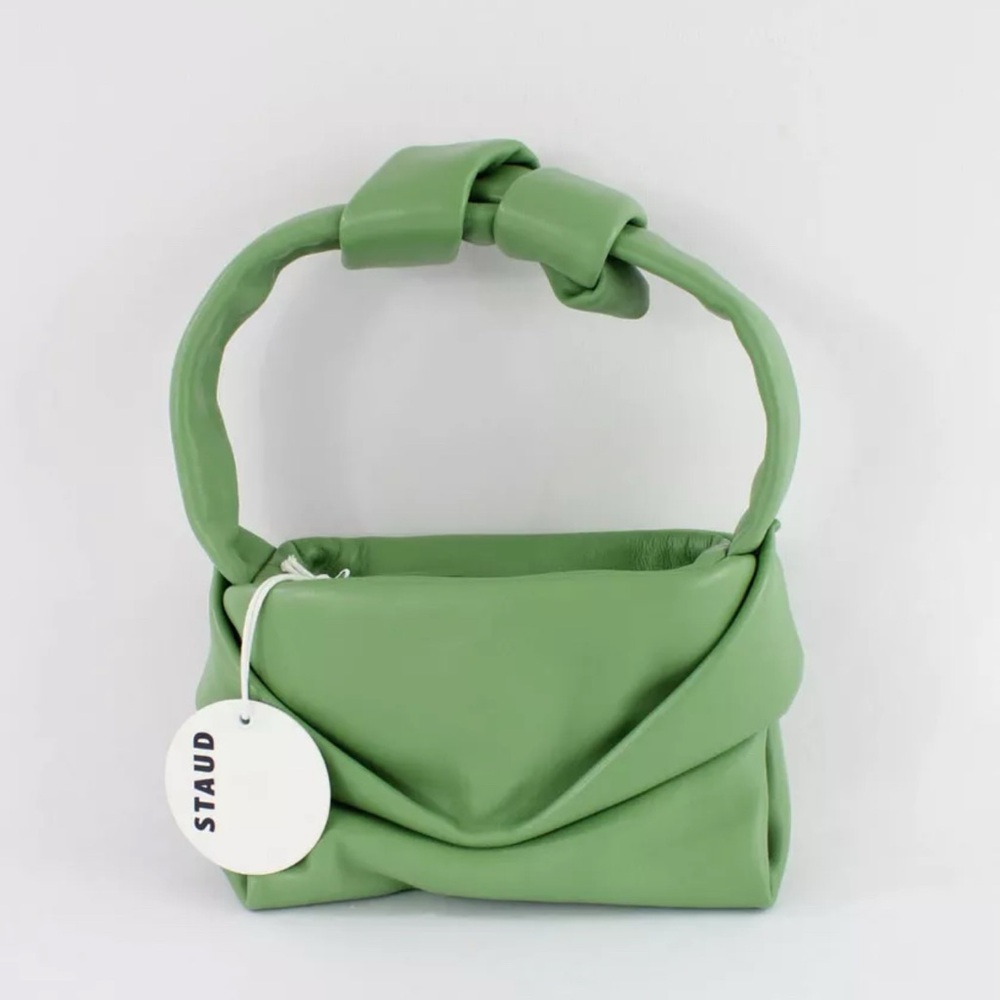 Staud Kiss Bag in moss green NWT